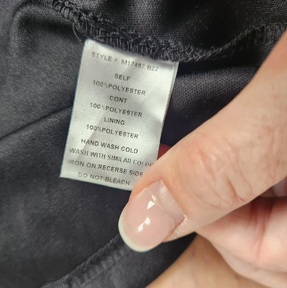 Soieblu Black Gown Dress Gold Floral Sequins Embroidery Whimsigoth Fairy Witchy - Picture 11 of 14